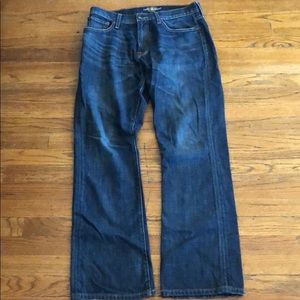 Men’s original boot cut lucky brand jeans!